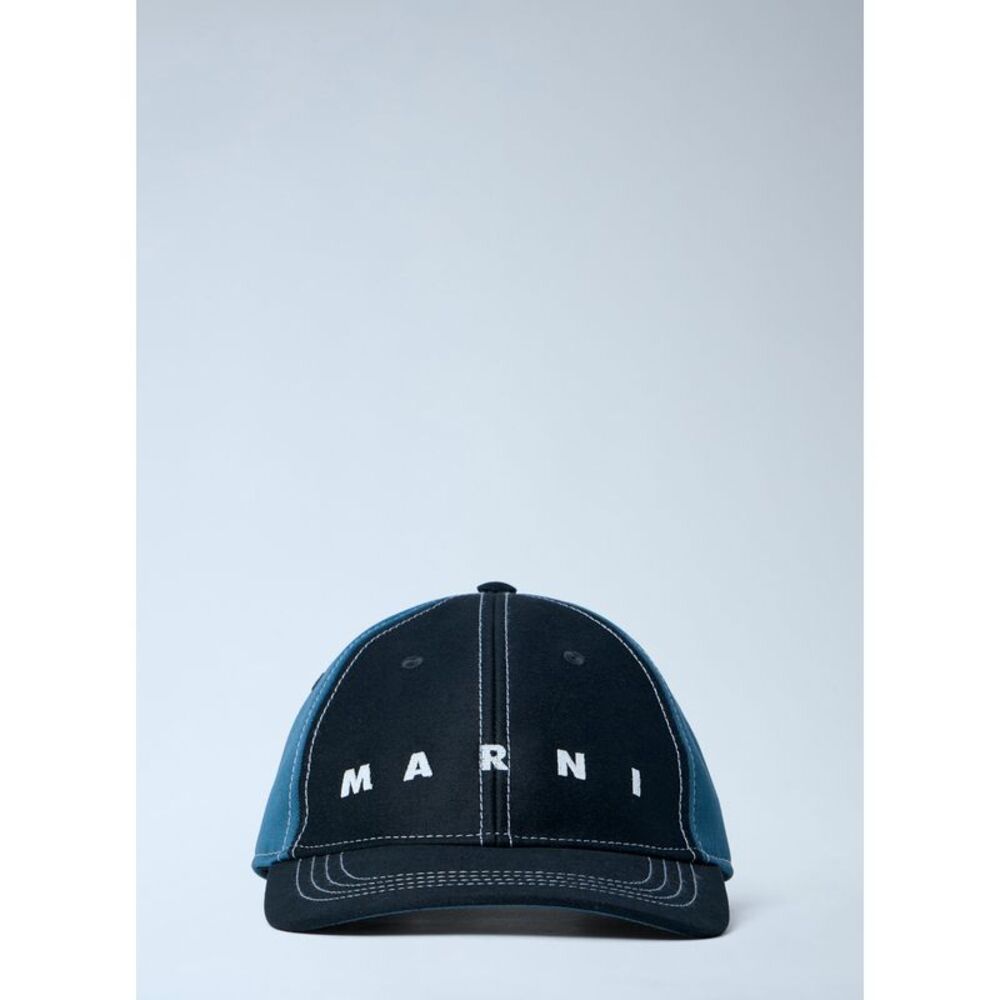 Marni Men Logo Motif Baseball Cap